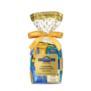 Caramel Chocolate Assorted SQUARES Gift Bag 1lb