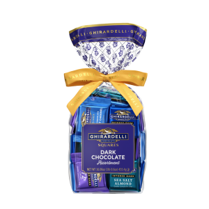 Dark Chocolate Assorted SQUARES Gift Bag 1lb