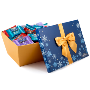 Dark Chocolate Lovers Gift Box 75 SQUARES