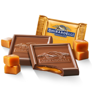 Milk Chocolate Caramel SQUARES Case Pack (430 ct)