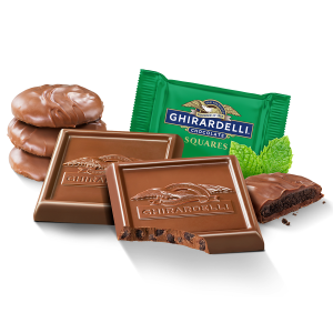 Milk Chocolate Mint Cookie SQUARES Case Pack (540 ct)
