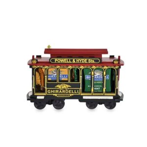 Wooden Ghirardelli Cable Car (14 pc)
