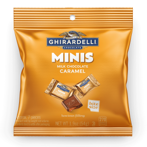 Milk Chocolate Caramel Minis Pouch