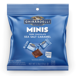 Dark Chocolate Sea Salt Caramel Minis Pouch