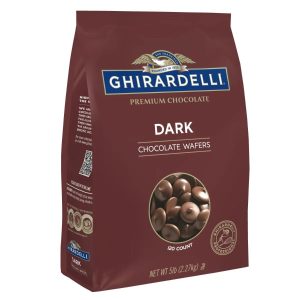 Dark Chocolate Wafers 5lb Bag